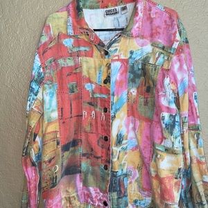 Chico’s Vintage Linen jacket